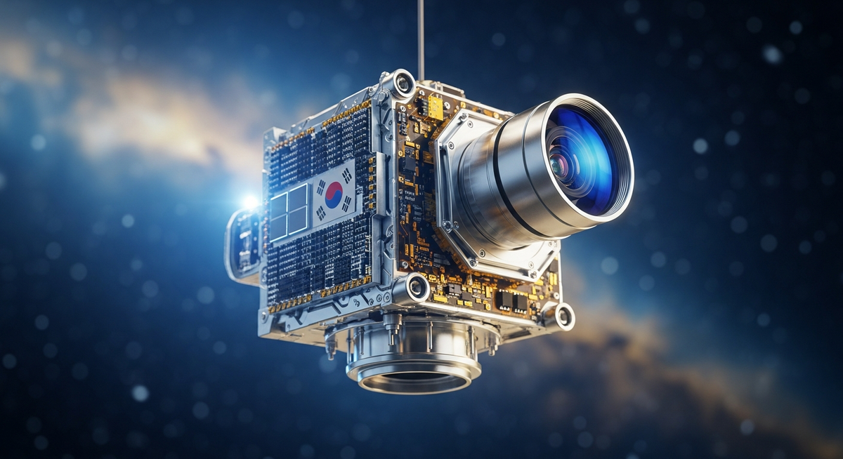 韓國衛星影像震撼曝光 0.3米解析度直逼美軍規等級