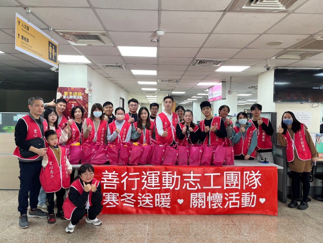 寒冬送暖擴大規模 善行運動圈物資助逾4,000戶