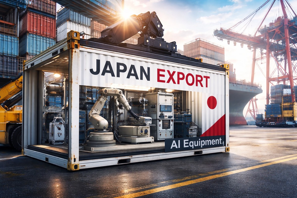 日本11月出口增速創9個月新高 電機設備、半導體成亮點