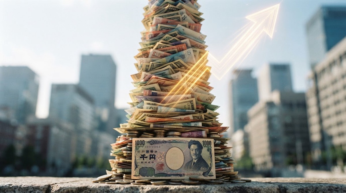 日圓匯率疲軟推升日本外幣存款 季增逾3.9兆日圓創新高