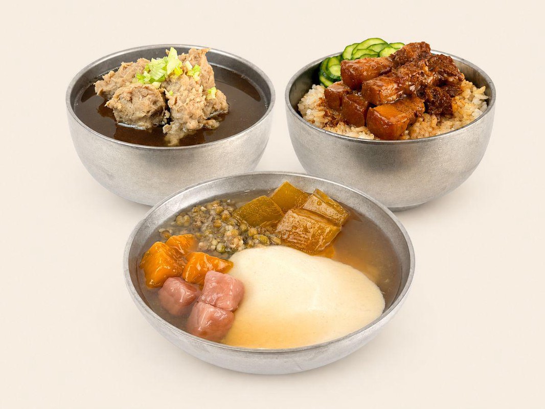 桃園區特色甜品店不只賣冰！五香豬五花飯搭配豆花仙草 甜鹹搭配掀話題