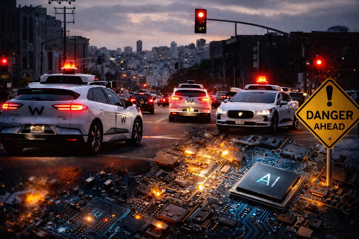 舊金山大停電連鎖效應 大量Waymo無人計程車癱瘓街頭