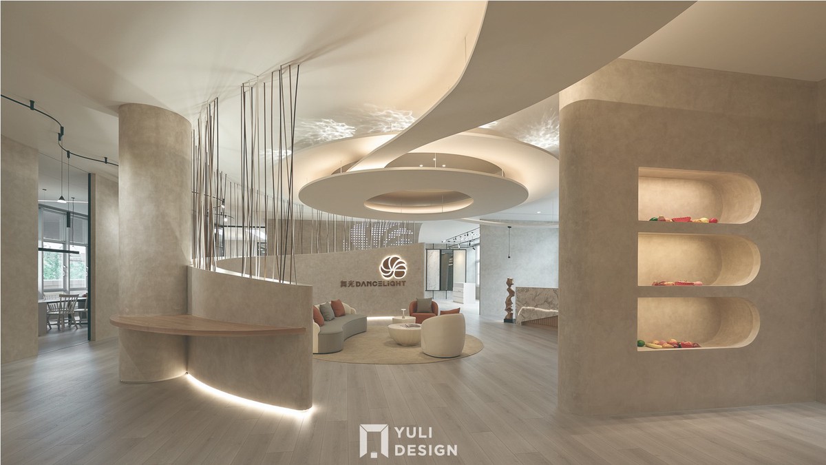 由里國際設計打造展晟照明燈光體驗館 以光影演繹商空設計新篇章