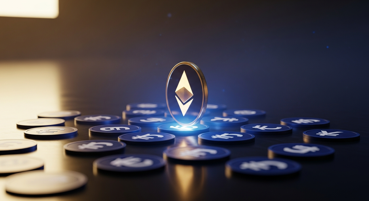 以太坊鏈上穩定幣供應創新高 技術指標看漲挑戰阻力