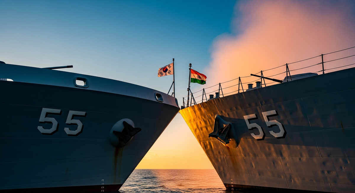 印度韓國聯手強化海洋產業 目標成造船海事強國