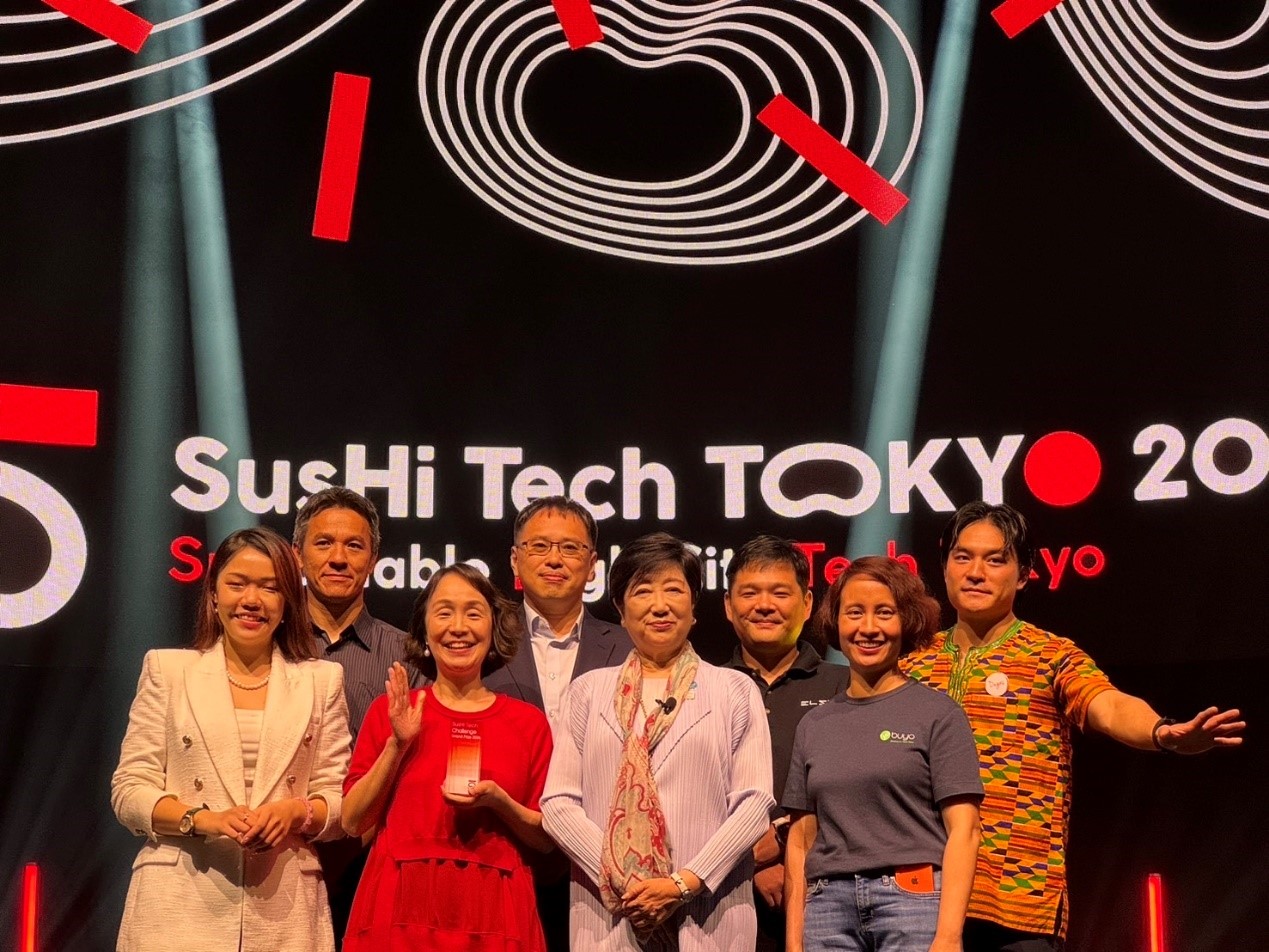 台灣唯一！精拓生技奪亞洲最大新創盛典「SusHi Tech Tokyo 2024」兩大獎